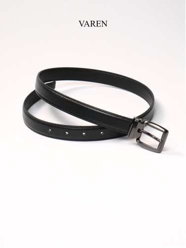 Thắt Lưng Unisex Varen Puro Da Bò Thật Bản Dây 2.4Cm Dây Nịt Bản Nhỏ Nam Nữ Sang Trọng PR01